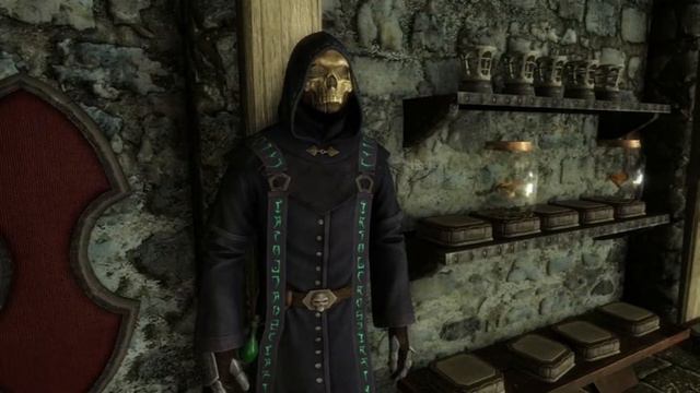 Skyrim Mannequins- The Mace of Molag Bal!!!