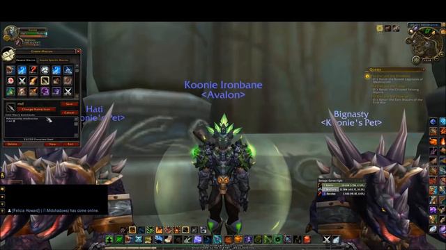 Hunter Talks Misdirection Macro