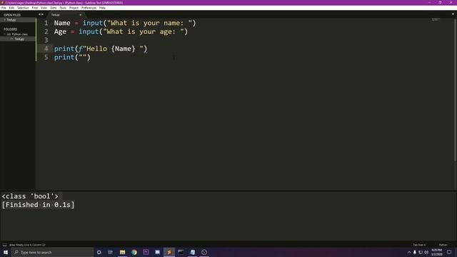 Python Data Types Part 1
