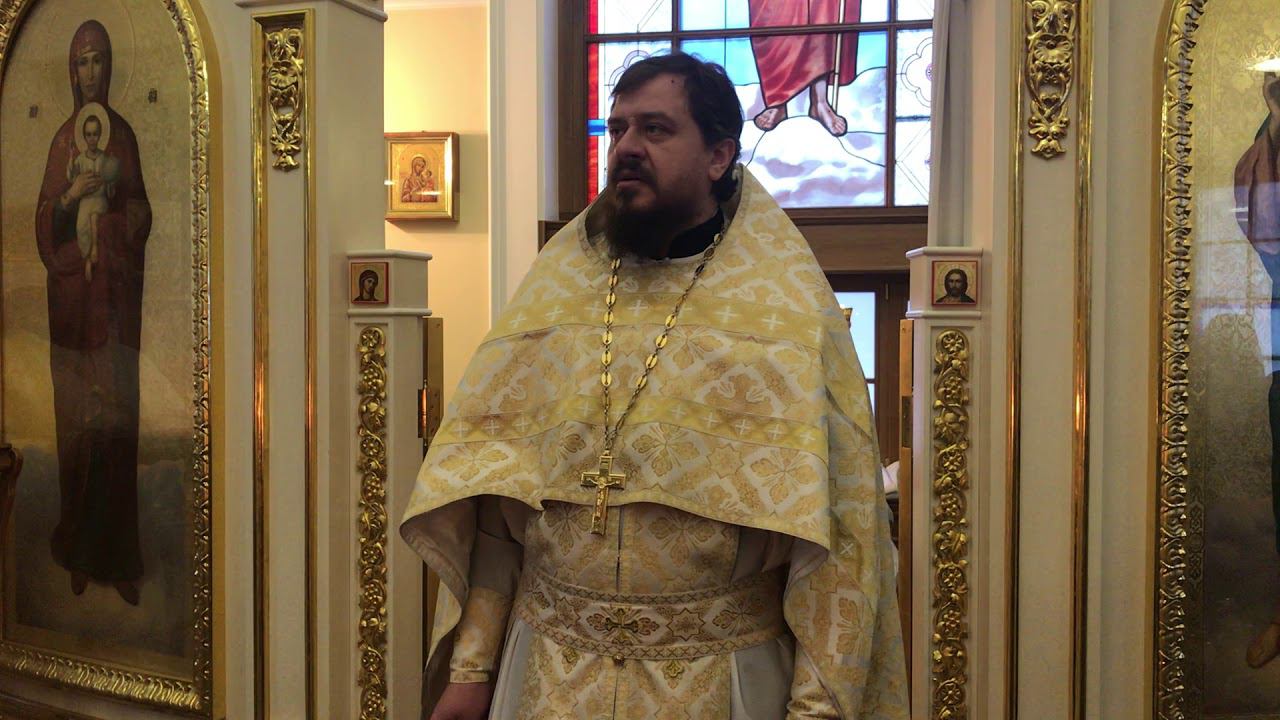 Проповедь в Неделю по Богоявлении. Священник Владимир Чебышев.