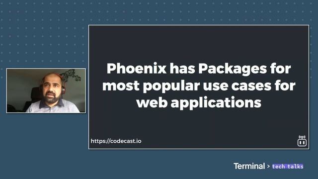 Terminal Tech Talks: Building high performance web apps with Elixir and Phoenix