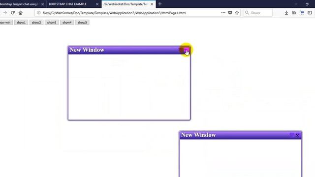 آموزش WebSocket در Asp.Net Core معرفی قالب های چت