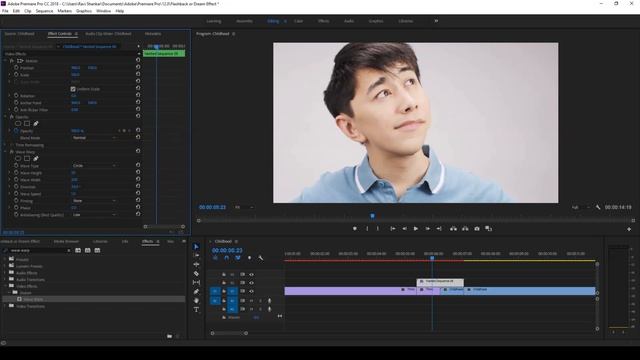 Flashback or Dream Transition - Adobe Premiere Pro Tutorial