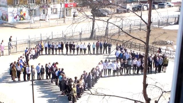 Флешмоб в честь Дня Победы