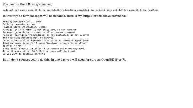 Ubuntu: How to uninstall OpenJDK? (5 Solutions!!)