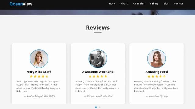Oceanview - Hotel HTML Template | Themeforest Templates
