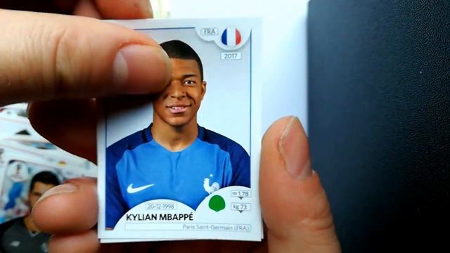 Panini FIFA World Cup Russia 2018 6 Sticker Päckchen opening