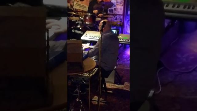 John Evans keyboards John Graham saxophone Malcolm Garrett drums.