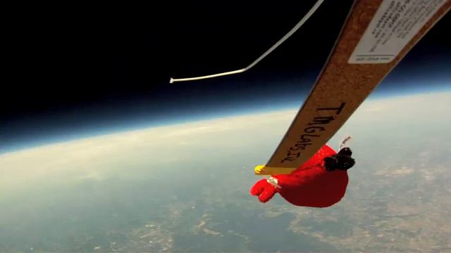 Angry Birds in Near Space
