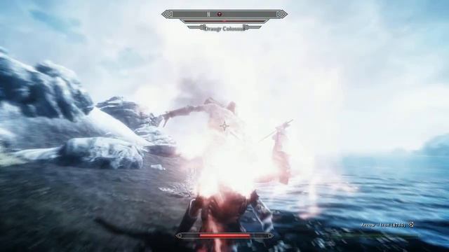 Me vs Draugr Colossus Gang = ENB Profile Test HD