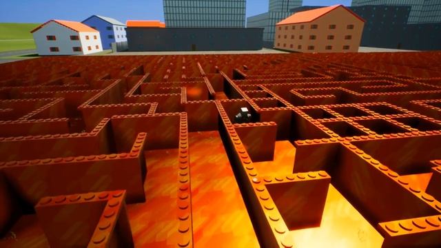 БЕГИ ИЛИ УМРИ В БОЛЬШОМ НОВОМ ЛЕГО ЛАБИРИНТЕ! СНАЙПЕР ПРОТИВ БЕГУНОВ В BRICK RIGS!