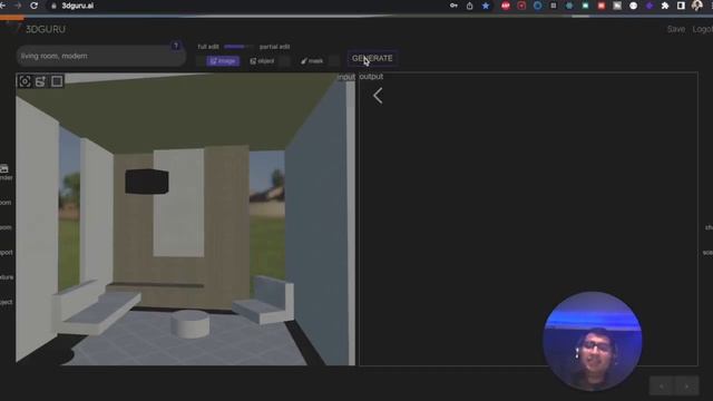 3DGuru.ai App Demo (Copilot for 3D Design)