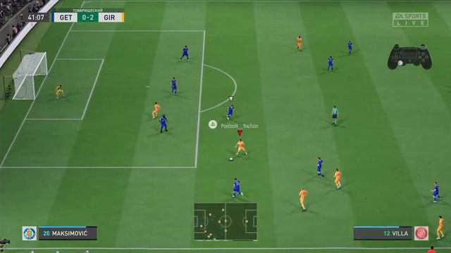 Fifa 23 . LALiga Жирона против Хетафе. Автобус против автобуса... Интереснейший матч