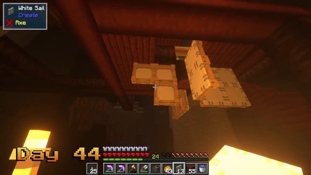 I Survived 100 Days as an ORC HUNTER with THE CREATE MOD in Hardcore Minecraft