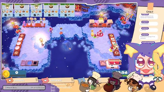 【OVERCOOKED】who let us cook??? with @Raian_DAYBREAK @Lila_DAYBREAK and Tala!