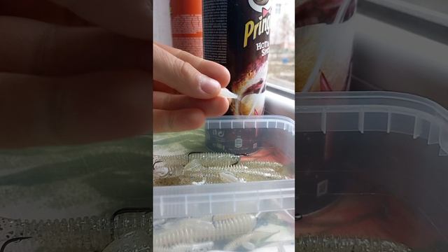 Сверхмягкая приманка на щуку, окуня, судака ?? #shorts #fishing #рыбалка #pike #bass #walleye