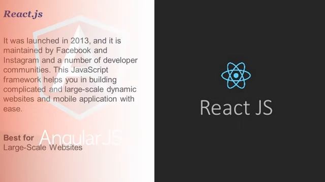 Best JavaScript Frameworks of 2018