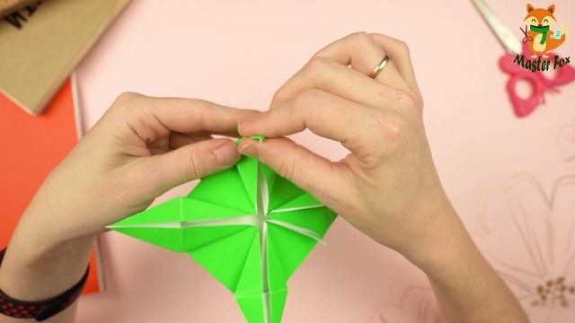 How to Make Origami Fidget Toy Monster  How to make an origami CROCODILE finger trap