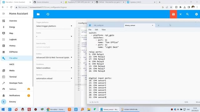 Home Assistant Raspberry Pi (Server-Mini) GPIO Relay integration 2023!