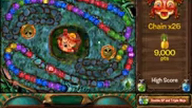 just a normal zuma blitz offline gameplay video