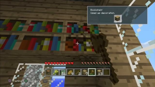 Minecraft Ps3 (Playstation 3) Edition/Version Gameplay Part 1 - SURVIVING OUR FIRST NIGHT!