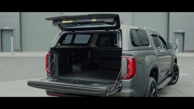 2023+ VW Amarok Aeroklas Leisure Hardtop Canopy with Pop-Out Side Windows