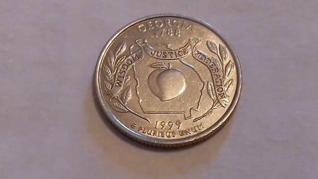 QUARTER DOLLAR 1999. ДЖОРДЖИЯ