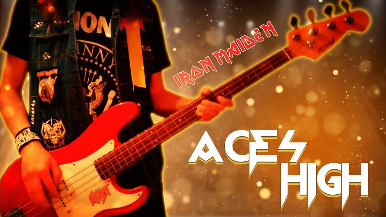 Iron Maiden - Aces High (Bass cover)