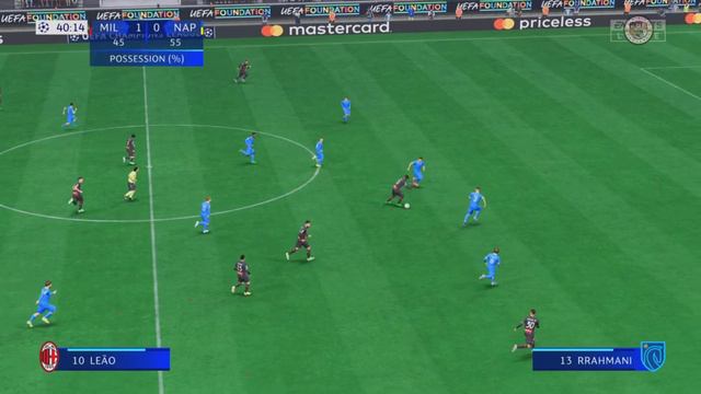 FIFA 23 AC Milan vs Napoli Champions League 2022/23 Quarter Final 1st Leg