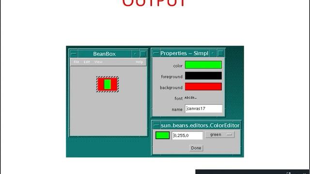 Java Beans properties||Simple Properties.