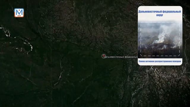 Увеличивается площадь лесных пожаров в Сибири