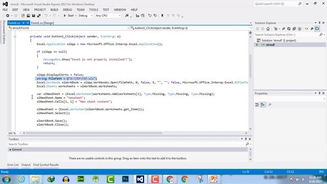 098 - Add new worksheet in Excel file in C#