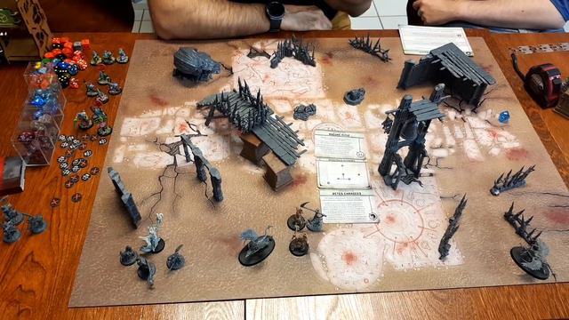 Warcry  gloompitz  vs Légions of Nagash ( rapport de bataille )