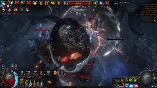 Path of Exile 3.23 Affliction League Blazing Salvo Inquisitor Wave 30 Simulacrum