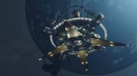 The Eye Space Station | Starfield Ambience | Deep Space, Quiet Radio Chatter