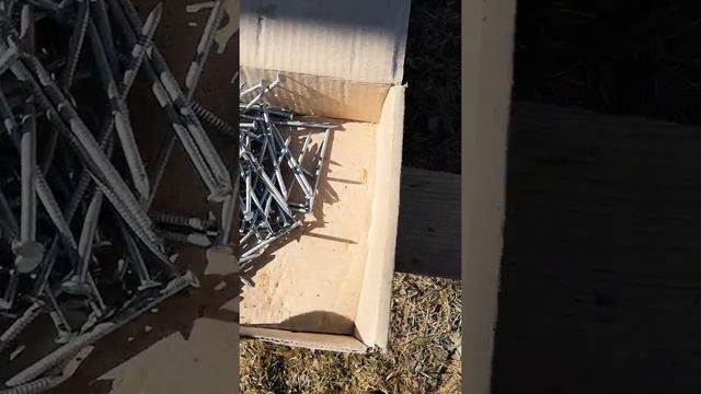 Оцинкованные гвозди спустя два года