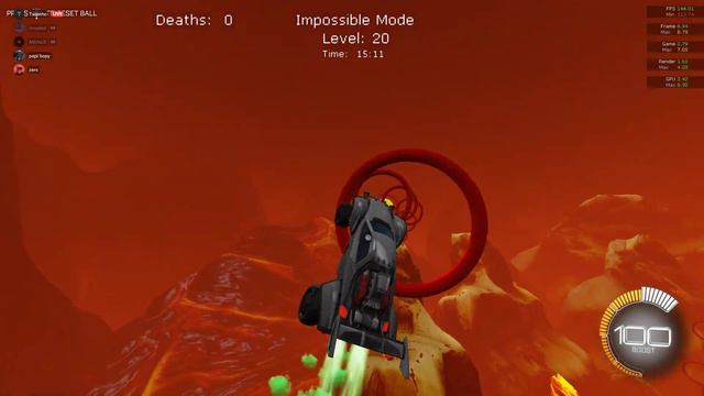 I may have hit a new world record for Lethamyr's Lava Rings map...