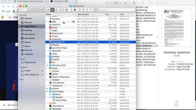 Tutorial Download OBS dan Instal OBS di Mac Os / Macbook Pro