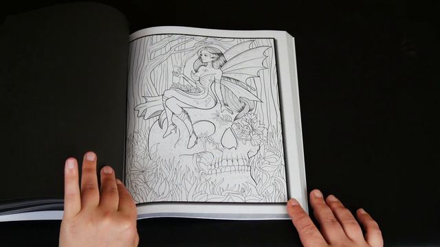 100 Fantasy Collection by Jade Summer | Coloring Book Flip Through