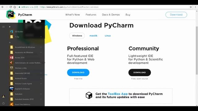 U1.2. _ Instalación De Python Y Pycharm