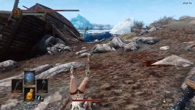 Skyrim 🔅 Fight like Bloodborne