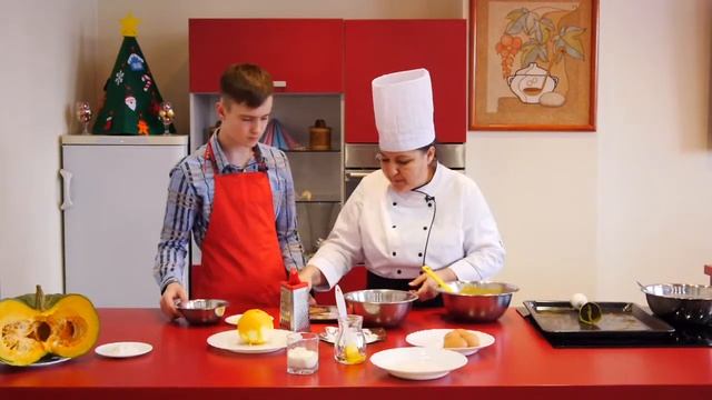 Вкусное воскресенье Творожно-тыквенный пирог