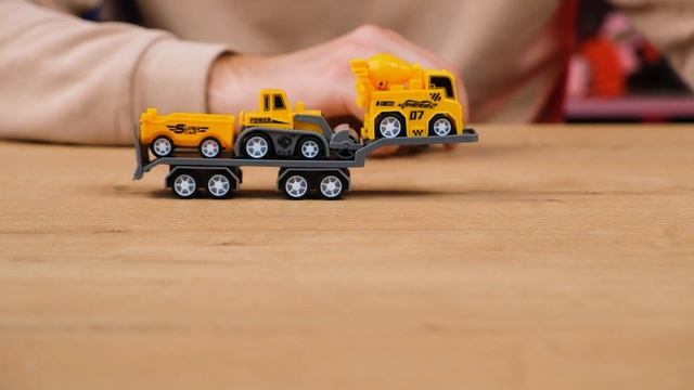7183771 Грузовик инерционный «Автовоз. Большая стройка»