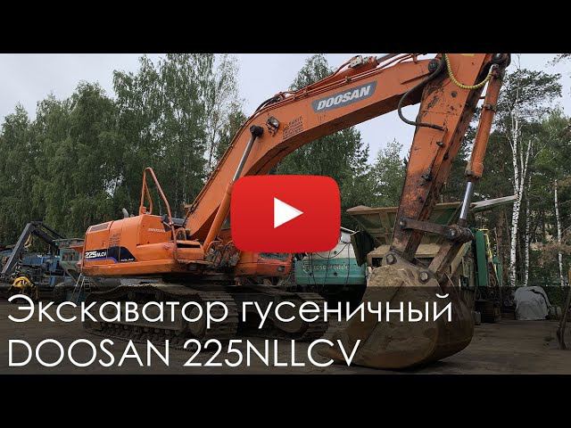 3119/ Обзор Экскаватор гусеничный DOOSAN  225 2014