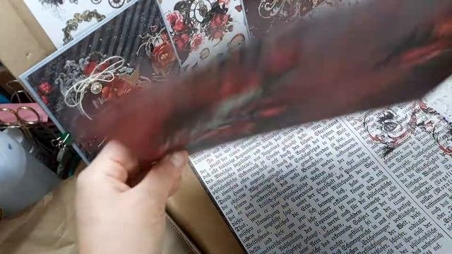 Ольга Блоха Распаковка скрап-посылки