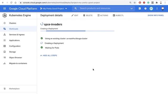 19. Deploying to GKE with the console | Google Quick Tutorials