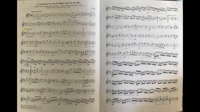 Suzuki Violin Book 4: "Concerto No.5 1st Movement" - Seitz