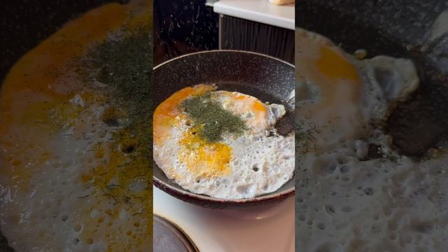 Приготовили вкусный завтрак ???