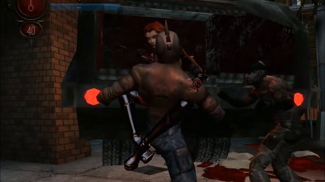 BloodRayne 2  МУСОРОВОЗ (Мясной завод) / GARBAGE TRUCK (Meatpacking District) Прохождение от SAFa