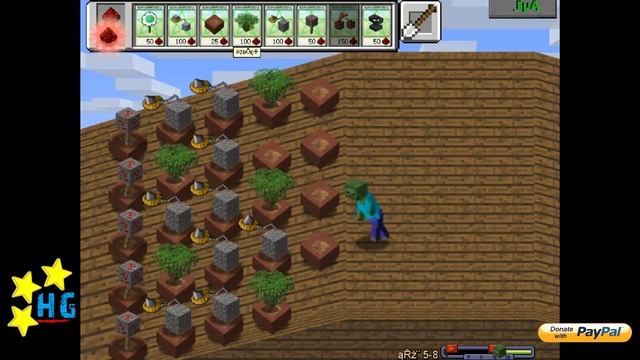 Plants vs Zombies Mod Minecraft Roof 8 [Gargantuar]